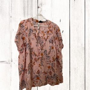 Jessica Simpson Dalton Printed Short Sleeve